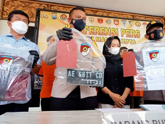 Sepasang Kekasih Curi Sepeda Motor Warga di Madiun Ditangkap