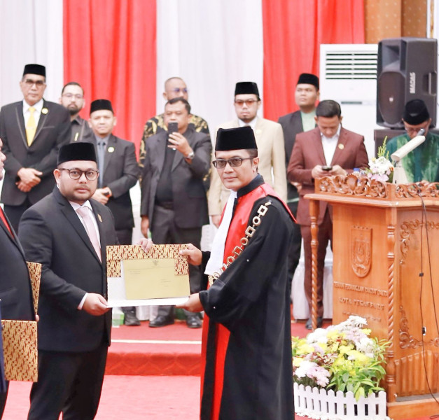 Presiden Prabowo Pilih Andry Saputra Sebagai Wakil Ketua DPRD Pekanbaru, Andry : Fraksi Gerindra Pekanbaru Siap Jalankan Program Prabowo