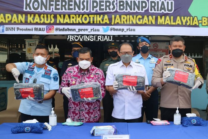 Tim Batman BNNP Riau Tangkap Bandar Sabu Jaringan Internasional