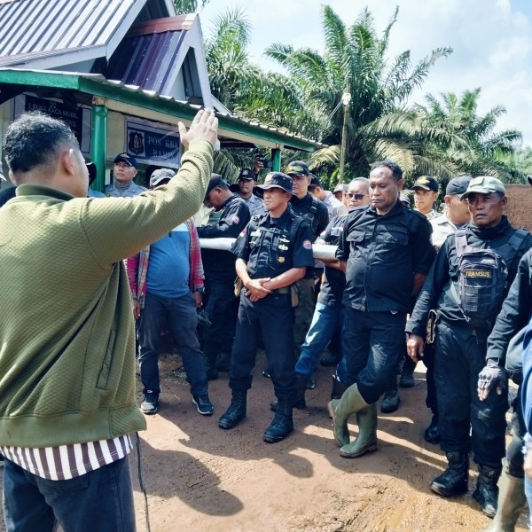 Aksi Damai APDK di PT TH Indo Plantation Berlangsung Kondusif, Tuntut Realisasi Plasma 20 Persen