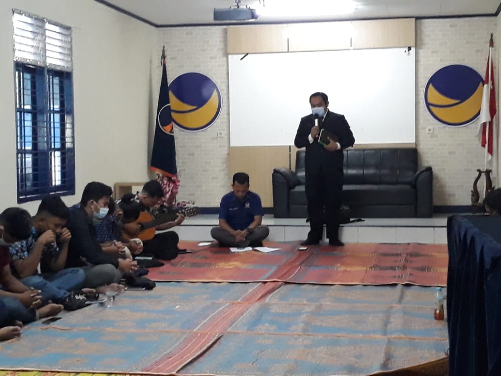 Peringati Paskah, Sayap Partai NasDem Riau gelar Ibadah Paskah Bersama