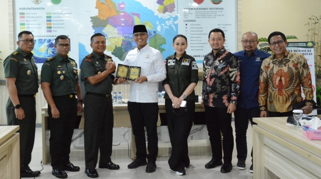 Danrem 031/WB Rapat Dengar Pendapat Bersama Komisi I DPR RI Bahas Kesiapan Korem Menuju Kodam Baru