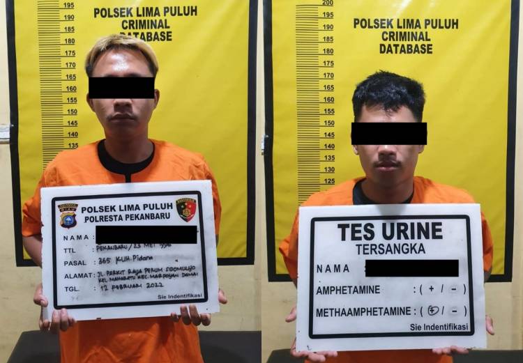 Tak Kapok, 2 Residivis Jambret Beraksi Lagi, Ditangkap Polsek Limapuluh