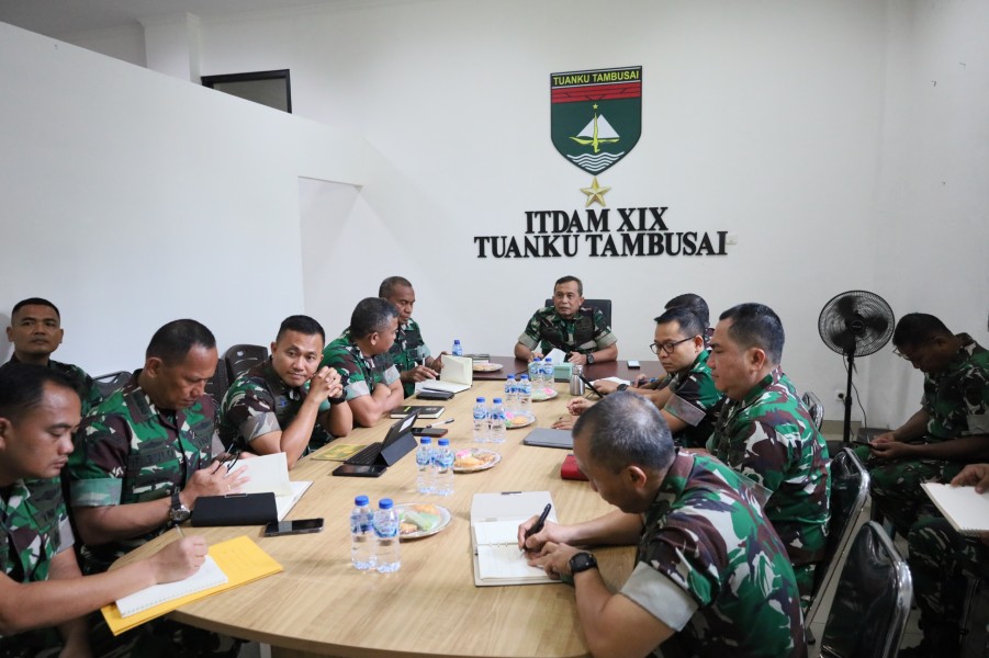 Kodam XIX Tuanku Tambusai Mulai Verifikasi Alih Kodal Korem 033/WP, Langkah Strategis Menuju Kodam XXV/SMR