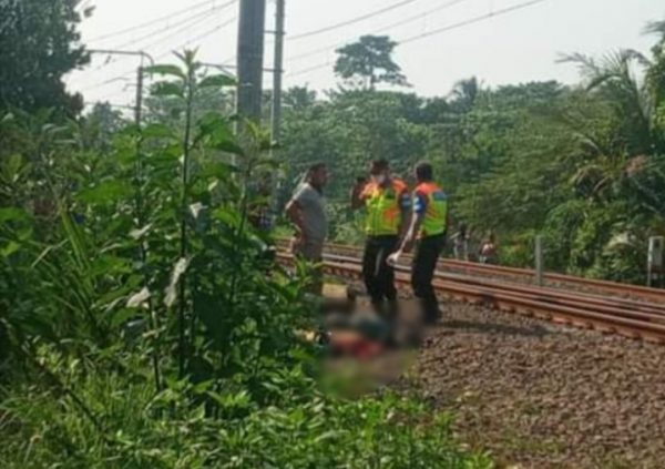 Dua Petugas KAI Tewas Tertabrak KRL di Cisauk