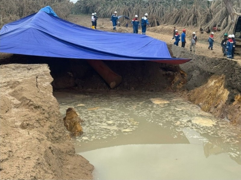 Ledakan Dahsyat Pipa Gas TGI Rusak Rumah Warga di Inhu