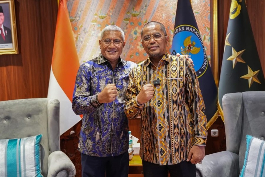 Komitmen Berantas Narkoba di Sumbar, H.Arisal Aziz Anggota DPR RI Temui Kepala BNN RI, Hibahkan 1 Hektar Tanah Untuk Bangun Kantor BNNP Sumbar