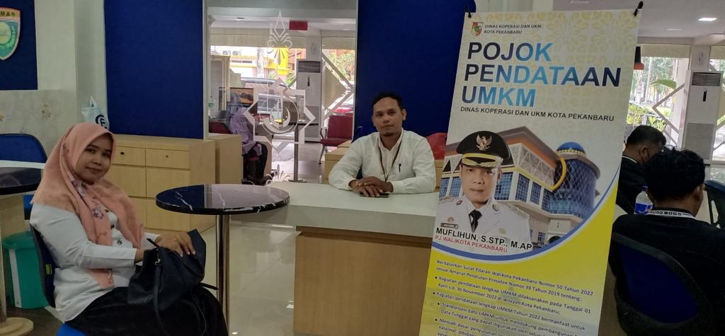 Pojok UMKM Hadir Di MPP, Ini Layanan Tenant Diskop Pekanbaru