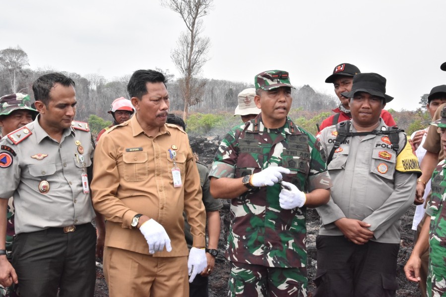 Danrem 031/WB Brigjen TNI Dr. Agustatius Sitepu, S.Sos.,M.Si.,M.Han Tegaskan Pulau Rupat Bengkalis Bernilai Strategis, Wajib Dilindungi dari Karhutla
