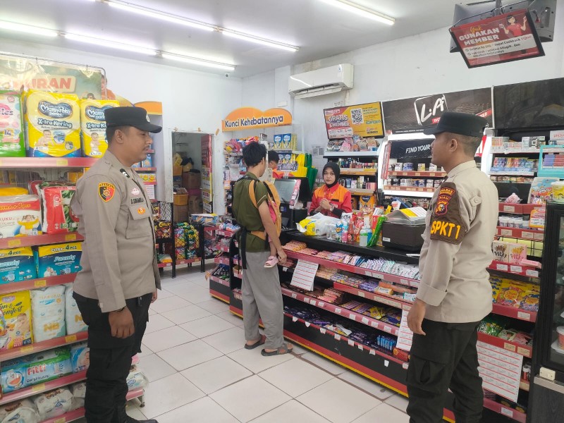Polsek Bandar Sei Kijang Laksanakan Kegiatan Rutin Yang Ditingkatkan (KRYD) untuk Harkamtibmas