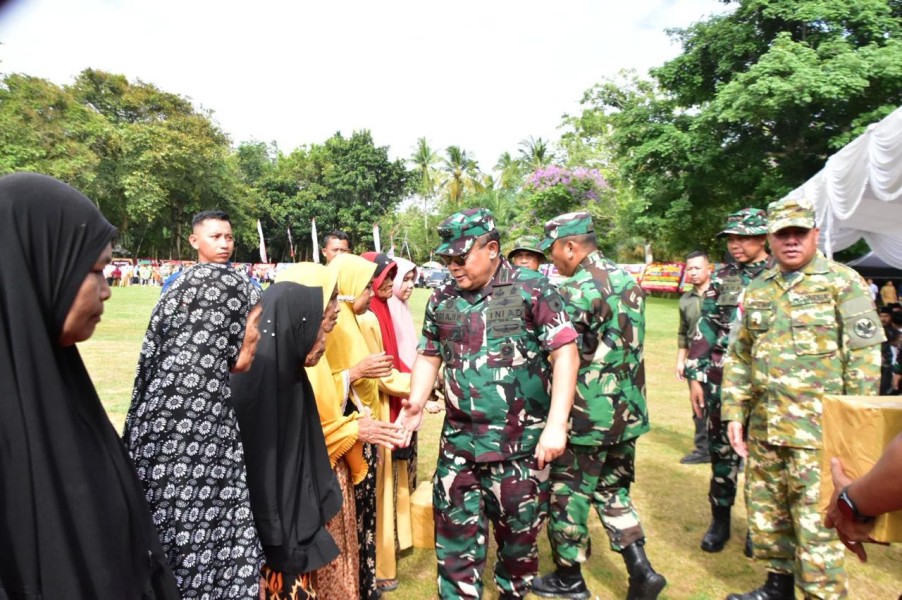 Bupati Kuantansingingi buka TMMD ke 127 Tahun 2026 Kodim 0302/Inhu Kuansing