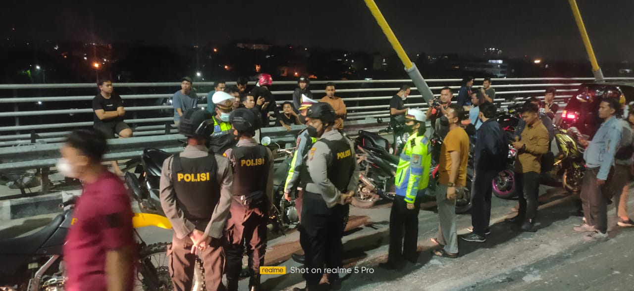 Jawab Keresahan Masyarakat, Polresta Pekanbaru Amankan 15 Unit Sepeda Motor