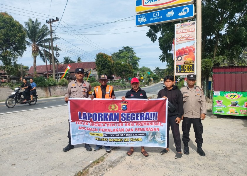 Polsek Bandar Seikijang Berkomitmen untuk Menjaga Keamanan dan Ketertiban di Wilayah Hukumnya