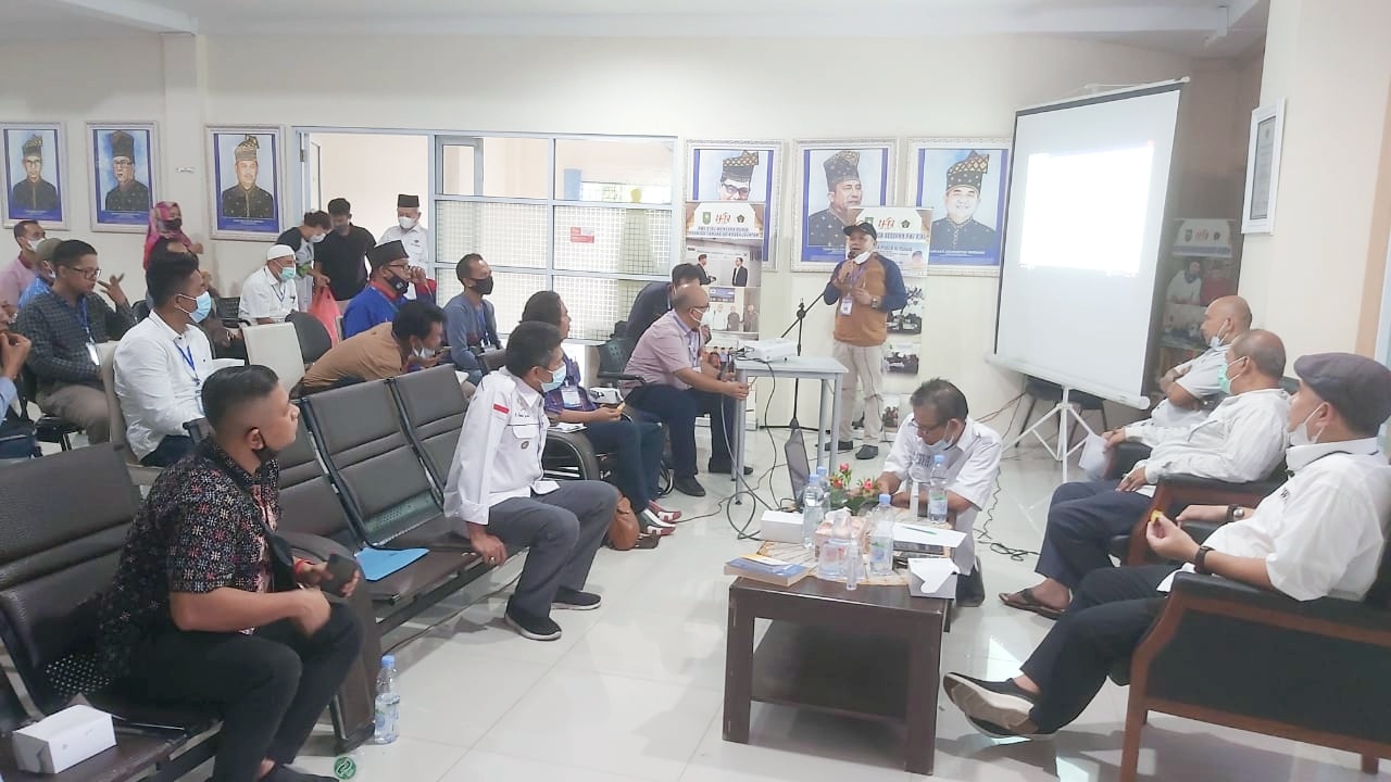 Buka Orientasi dan Ujian Masuk Calon Anggota PWI Riau, Zulmansyah : Jaga Marwah dan Profesi Wartawan