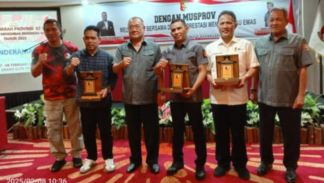 Menang Aklamasi, Deddy Handoko (DH) Kembali Pimpin Perbakin Provinsi Riau
