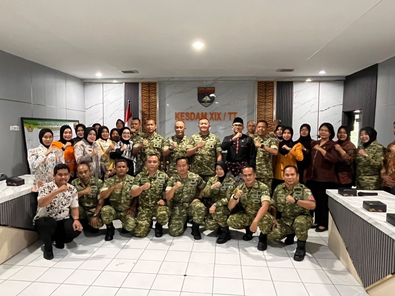 Kesdam XIX/Tuanku Tambusai Canangkan Pembangunan Zona Integritas TA 2026, Tegaskan Komitmen Raih WBK