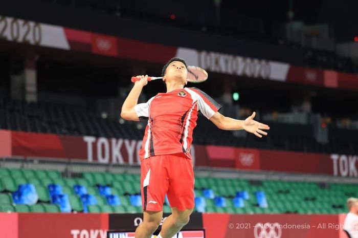 Hasil Bulu Tangkis Olimpiade Tokyo 2020, Ginting Menang Atas Perwakilan Hungaria