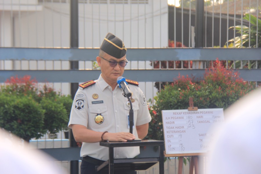 Kalapas Kelas IIA Pekanbaru Yuniarto Komit Bersihkan Lapas Pekanbaru dari HP, Pungli, dan Narkoba