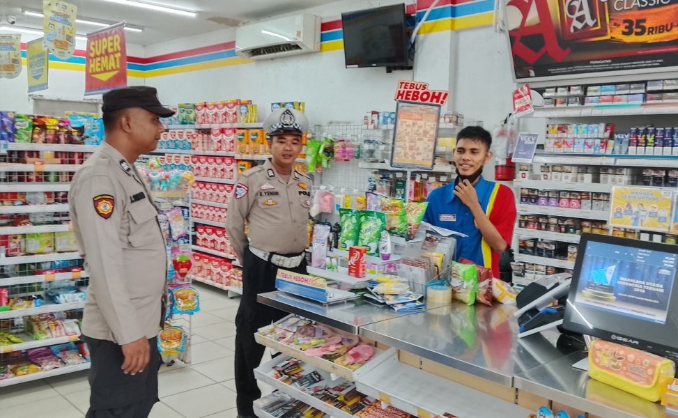 Polsek Bandar Sei Kijang Gelar KRYD, Sasar Pusat Perbelanjaan dan Objek Vital