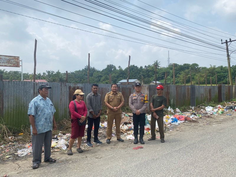 Lurah BCL Kolaborasi Dengan Babinsa dan Babinkamtibmas Tutup Tiga TPS Ilegal