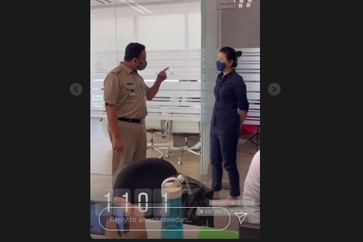 Anies Marah Besar, Masih Ada Karyawan Perusahaan Diluar Sektor Esensial Yang Bekerja Dikantor Dimasa PPKM Darurat