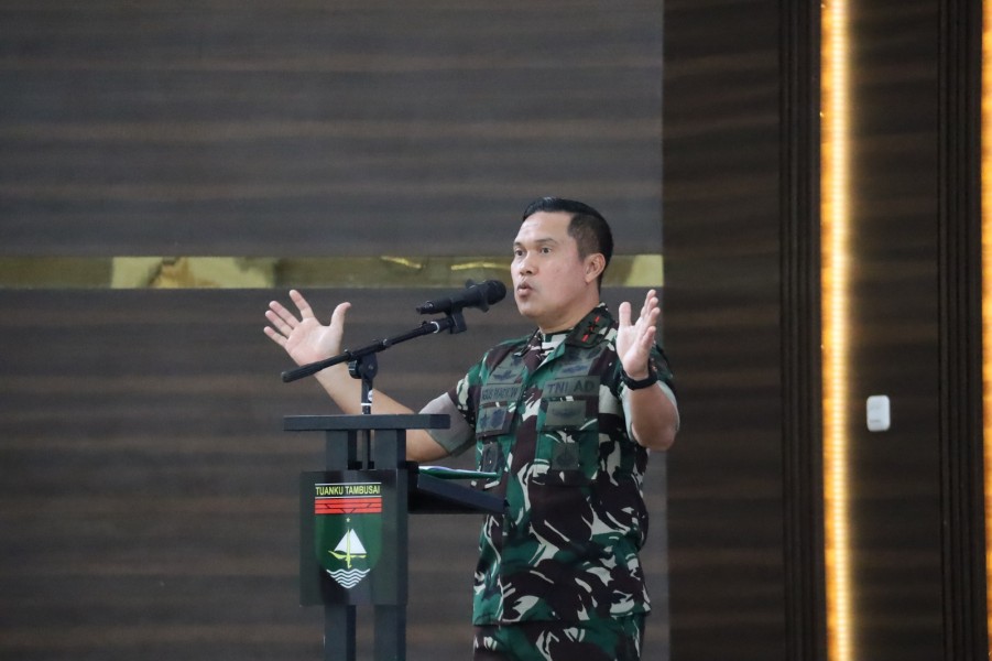 Perkuat Sinergi, Kodam XIX/Tuanku Tambusai Gelar Coffee Morning Bersama Insan Pers