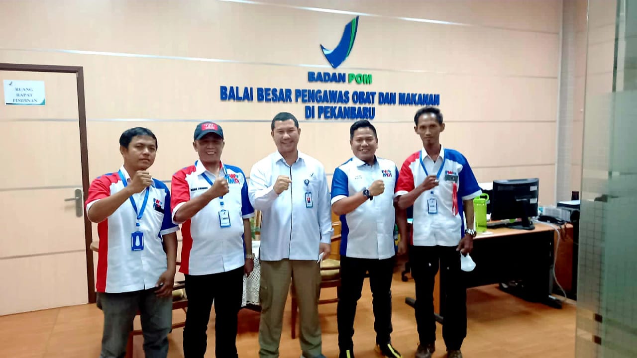 Perkumpulan Wartawan Media Online Indonesia ( PW MOI ) Kunjungi Kantor BPOM