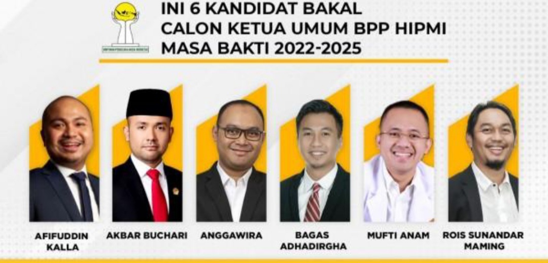 Berikut Kandidat Bakal Calon Ketua Umum HIPMI Pengganti Mardani Maming, Siapa Saja?