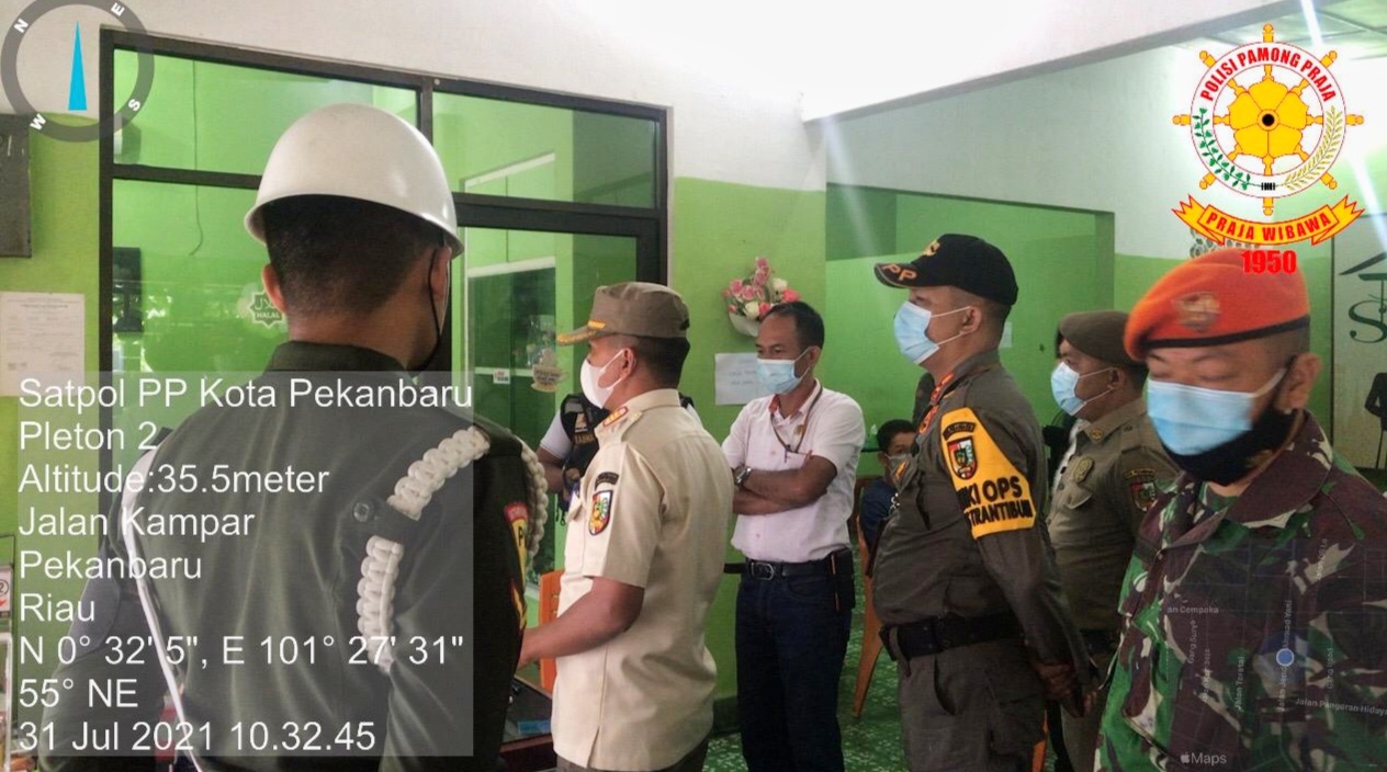 Beroperasi Saat PPKM Level 4, Dua Warnet Disegel Tim Satgas Covid