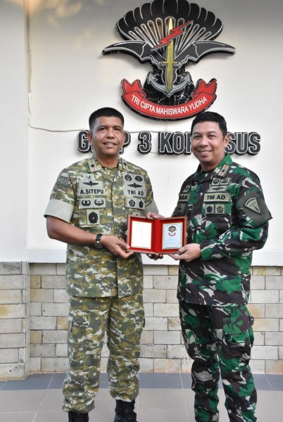 Danrem 031/WB Brigjen TNI Dr. Agustatius Sitepu, S.Sos.,M.Si.,M.Han Tinjau Marshalling Area Mako Grup 3 Kopassus, Pastikan Pembangunan Satuan di Kota Dumai Berjalan Lancar Tanpa Kendala