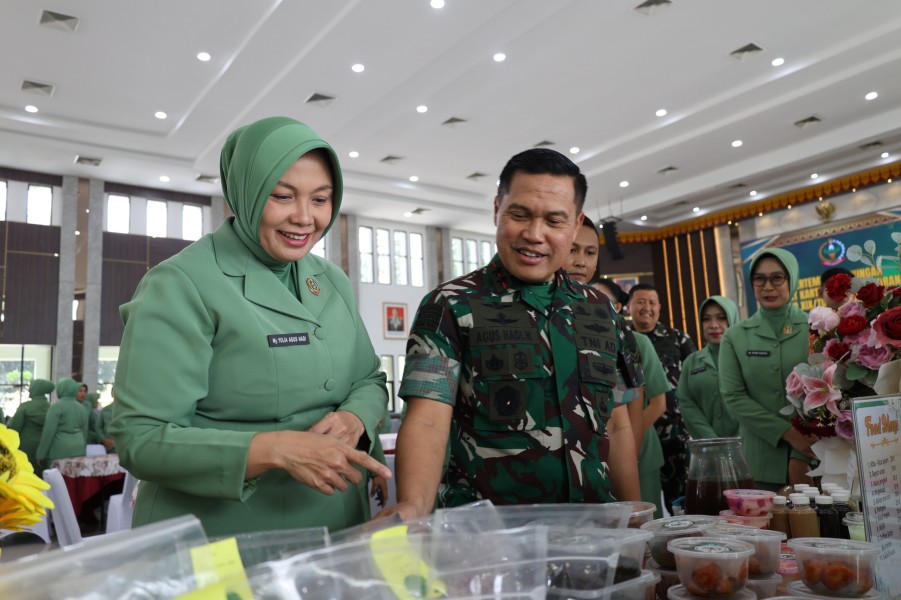 Kodam XIX/Tuanku Tambusai Perkuat Peran Persit, Harmoni Keluarga Jadi Penopang Tugas Prajurit