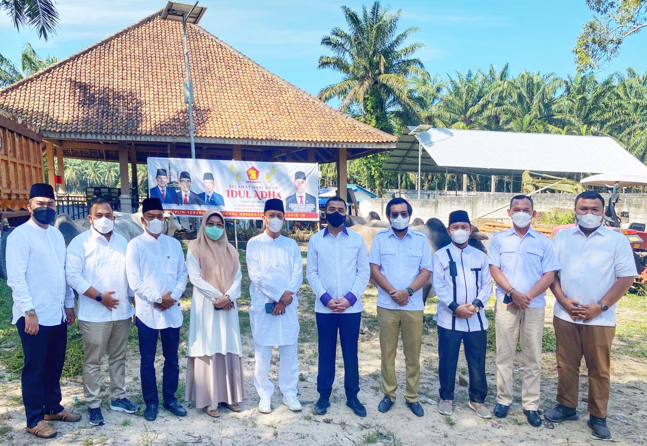 DPC Gerindra Pekanbaru Bantu Masyarakat yang Terdampak Covid-19