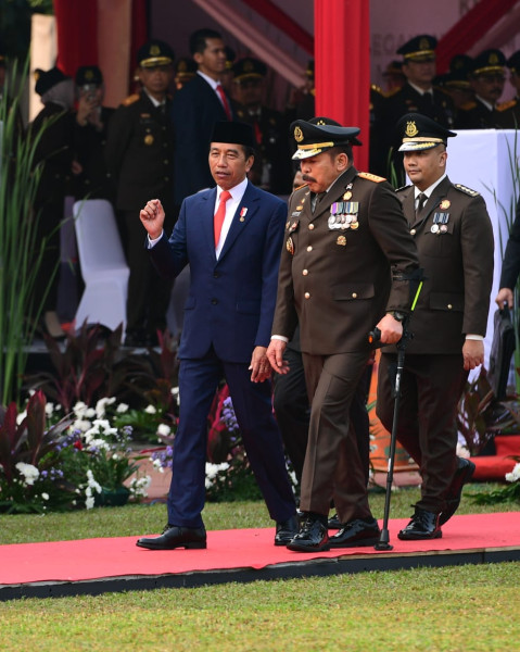 Presiden Joko Widodo Apresiasi Kinerja Kejaksaan