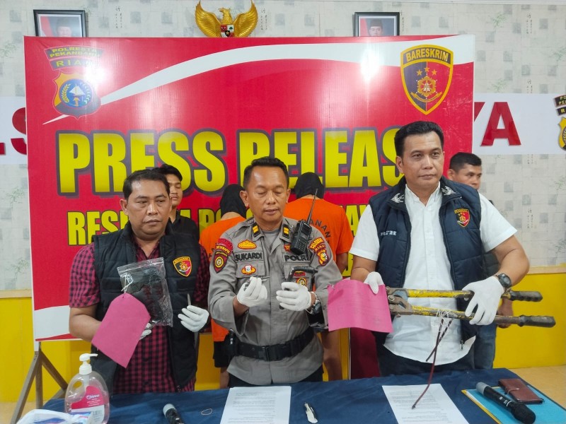 Dua Residivis Spesialis Bongkar Rumah Dibekuk Tim Opsnal Polsek Binawidya