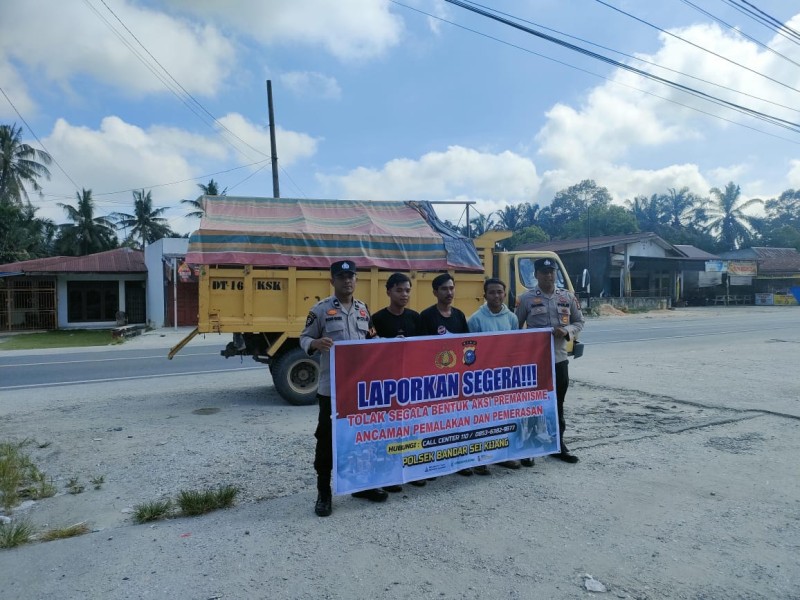 Polsek Bandar Seikijang Kembali Berupaya Menciptakan Lingkungan yang Aman dan Nyaman bagi Masyarakat