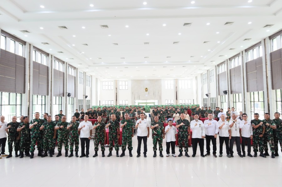 Kodam XIX/Tuanku Tambusai Gelar Sosialisasi Aplikasi CoreTax Bersama Kanwil DJP Riau