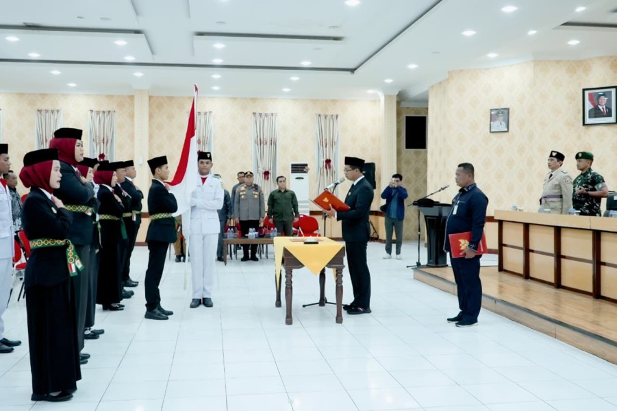 Sah...Duta Pancasila Rohil Periode 2025-2029 Resmi Dilantik, Pertama di Provinsi Riau