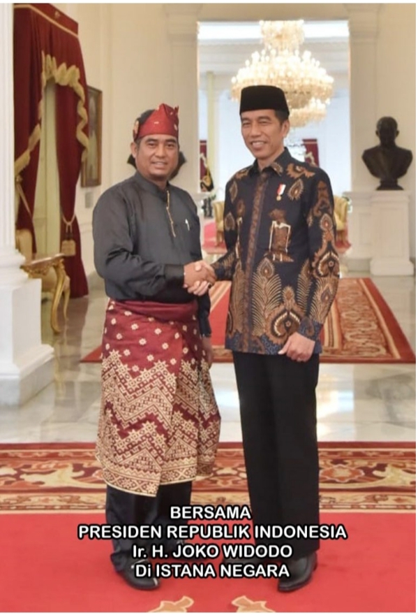 Waketum DPP PW MOI Datuk Seri T Rusli Ahmad Jabat Ketua MKA LAM Riau Periode 2022-2027