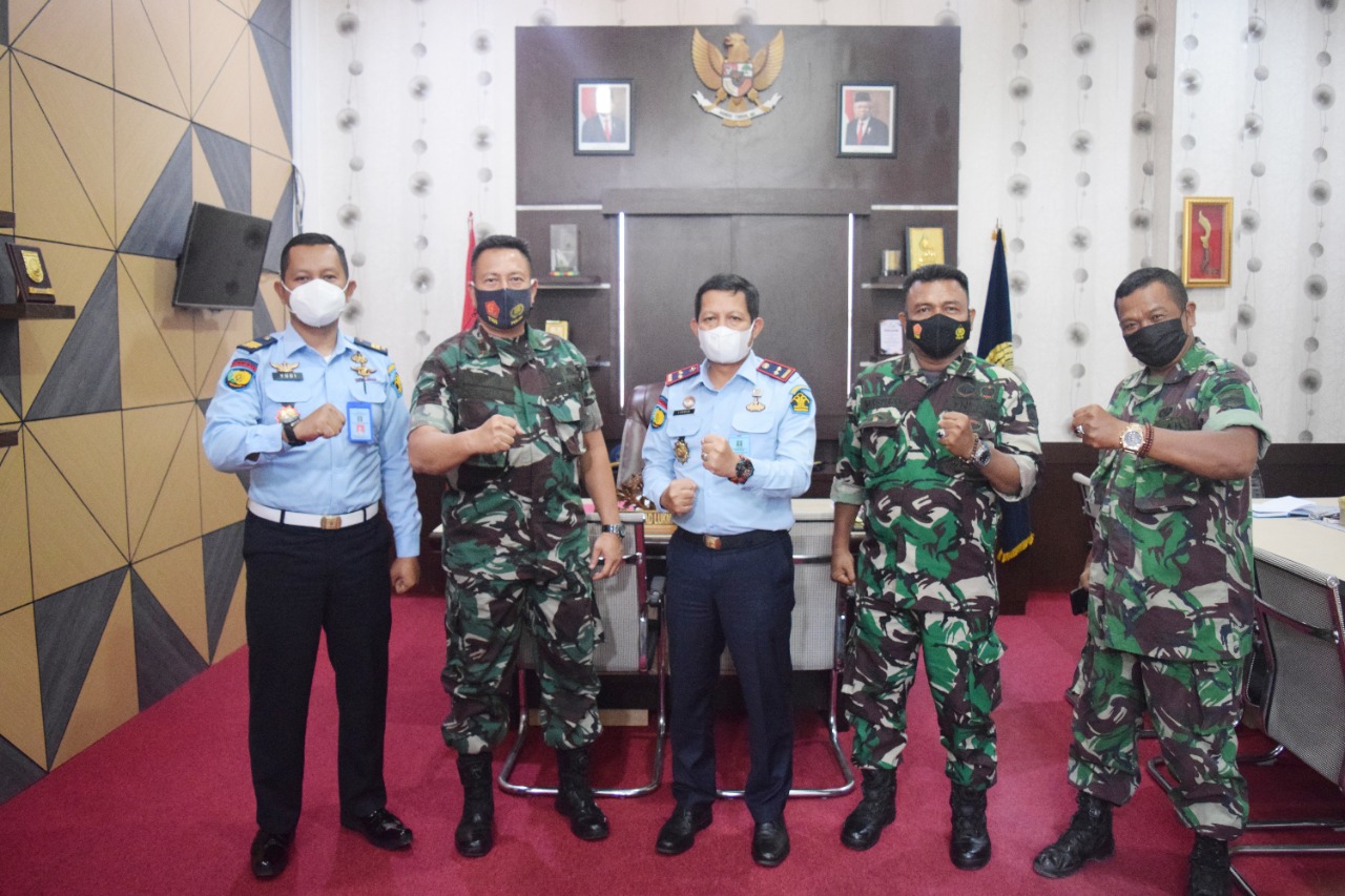 Jaga Stabilitas Kamtib, Danramil 04/Lph Kunjungi Rutan Pekanbaru