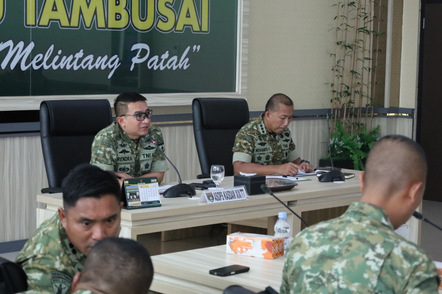 Kodam XIX Tuanku Tambusai Perkuat Kesiapan Satgasyon 132/Bima Sakti, Seluruh Aspek Penugasan Diverifikasi