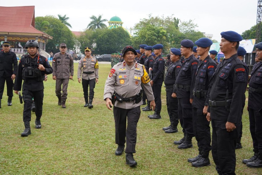 Brimob Riau pastikan Festival Pacu Jalur 2025 Aman dan lancar