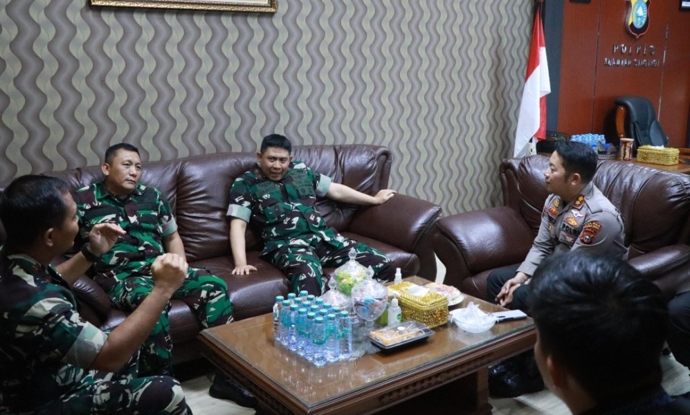 Kapolres Kuansing AKBP R. Ricky Pratidiningrat,S.I.K., M.H.: Kunjungan Danrem 031/Wira Bima Perkuat Sinergi TNI–Polri di Kuansing