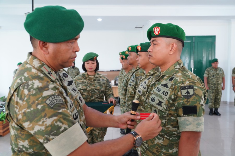 Kenaikan Pangkat Prajurit, Danrem 031/WB: Wujud Penghargaan Atas Dedikasi dan Pengabdian