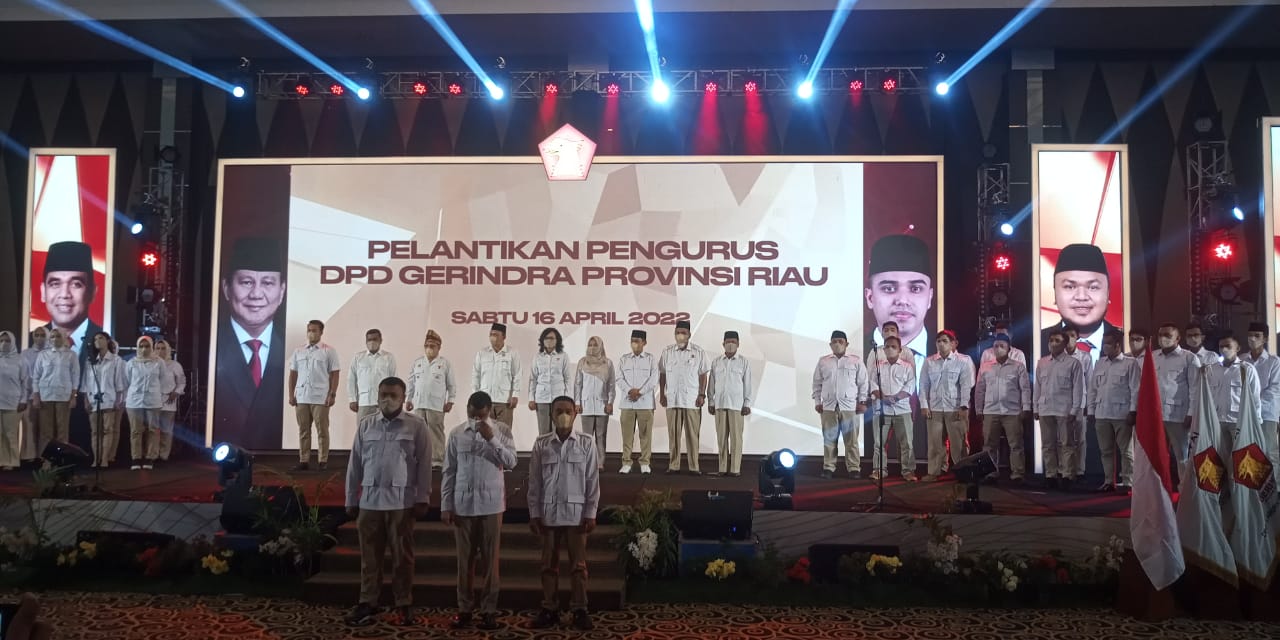 Sufmi Dasco Lantik M Rahul Jadi Ketua DPD Gerindra Provinsi Riau