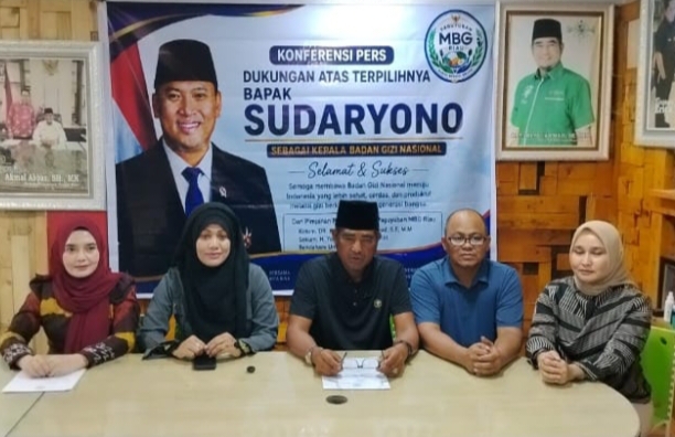 Paguyuban MBG Riau Dukung Kepemimpinan Sudaryono di BGN, Optimistis Program MBG Wujudkan Indonesia Bebas Stunting