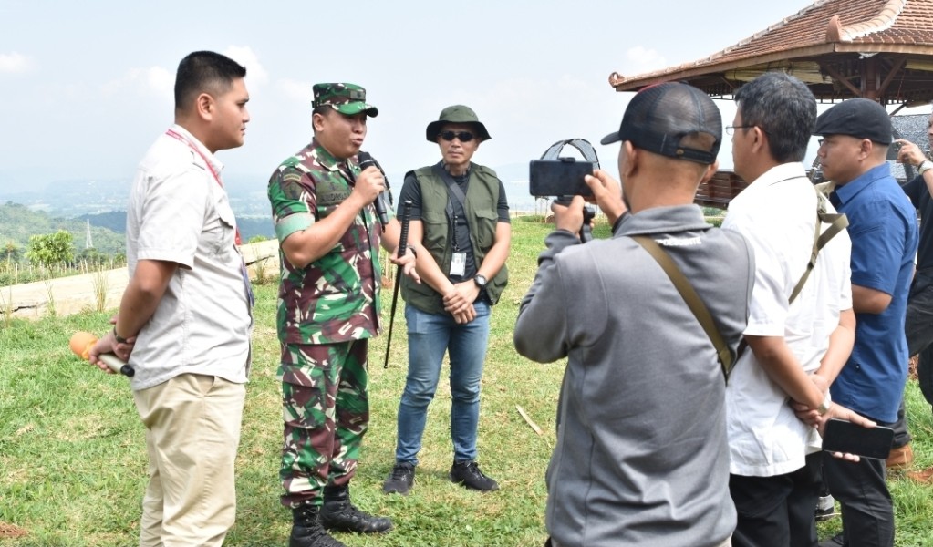 Agroforestry Gunung Anaga dan Gunung Hejo Jadi Laboratorium Media Week Pasis Seskoad