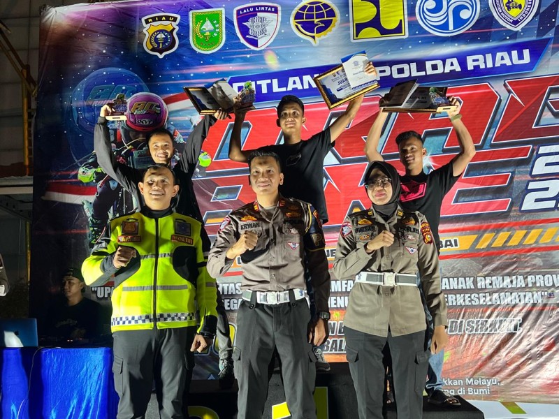 Drag Bike  Policing Session VIII: Langkah Humanis Ditlantas Polda Riau Reduksi Balap Liar
