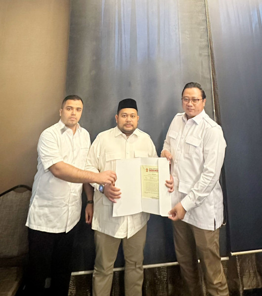 Prabowo Perintahkan Andry Saputra Maju Calon Walikota Pekanbaru