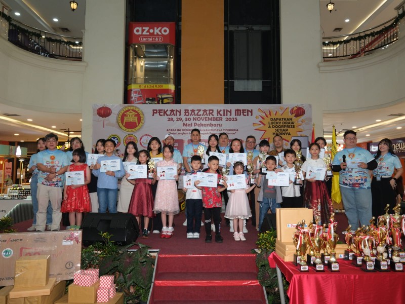 Pekan Bazar Kin Men Resmi di Tutup, Ini Daftar Pemenang Lomba