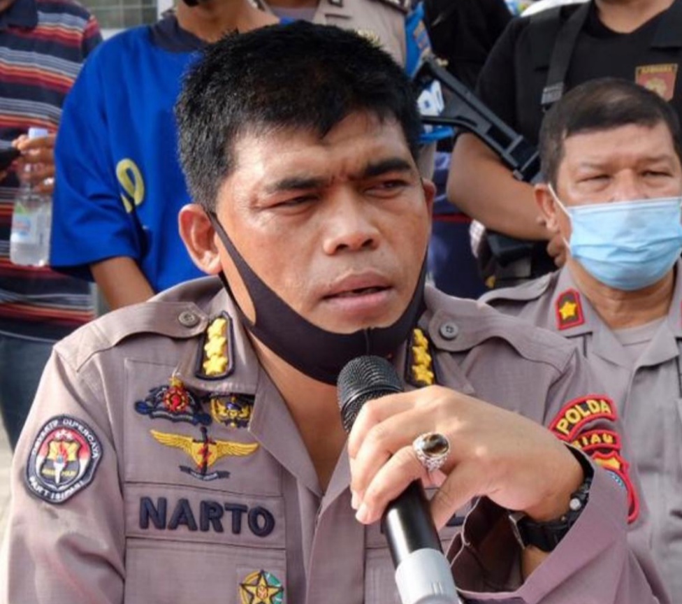 Polda Riau Lacak Penyebar Video Kasus Kompol Pukul Bripda